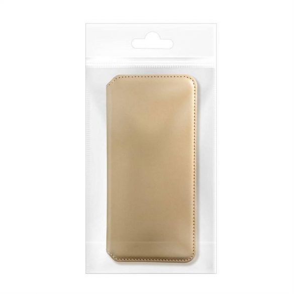 Cartea Dual Pocket pentru IPHONE 14 PLUS gold