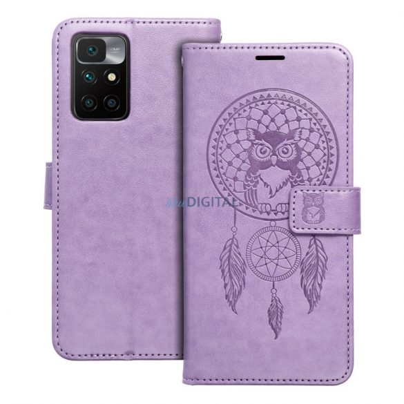 MEZZO Husă carte pentru XIAOMI Redmi 10 / 10 2022 dreamcatcher violet