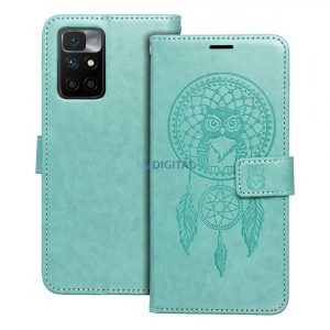 MEZZO Husă carte pentru XIAOMI Redmi 10 / 10 2022 dreamcatcher verde