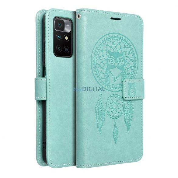 MEZZO Husă carte pentru XIAOMI Redmi 10 / 10 2022 dreamcatcher verde