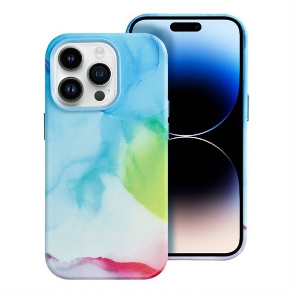 Husă din piele pentru stropire de culoare IPHONE 14 PRO