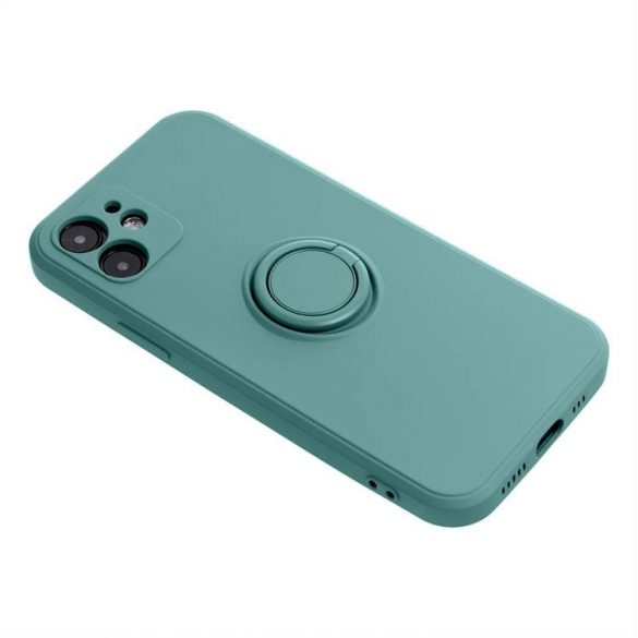 Husă SILICONE RING pentru SAMSUNG Galaxy A54 5G verde