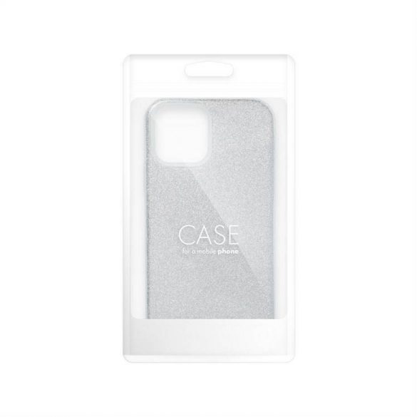 Husă SHINING pentru SAMSUNG Galaxy A14 5G / A14 4G argintiu