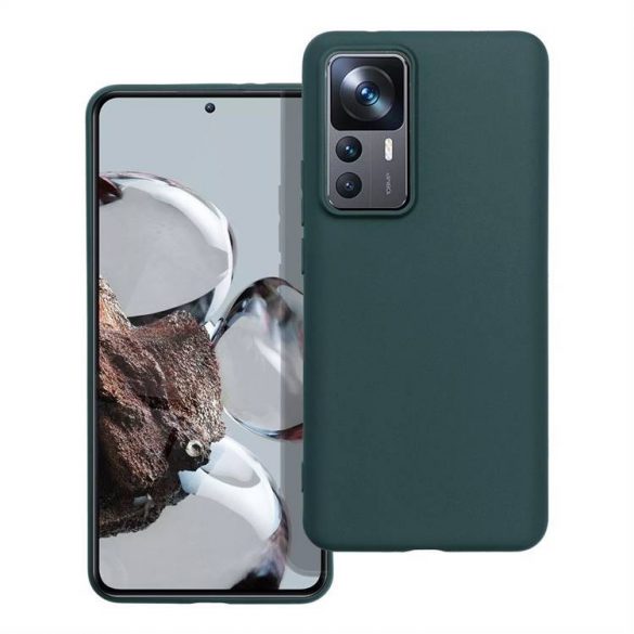 Husă MATT pentru XIAOMI 12T / 12T PRO verde închis