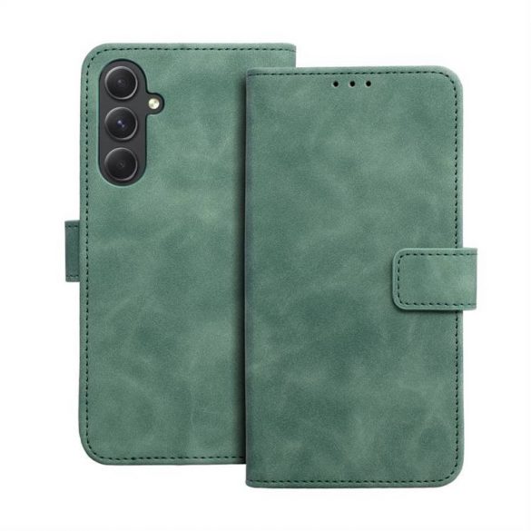 TENDER Husă tip carte  pentru SAMSUNG Galaxy A54 5G verde