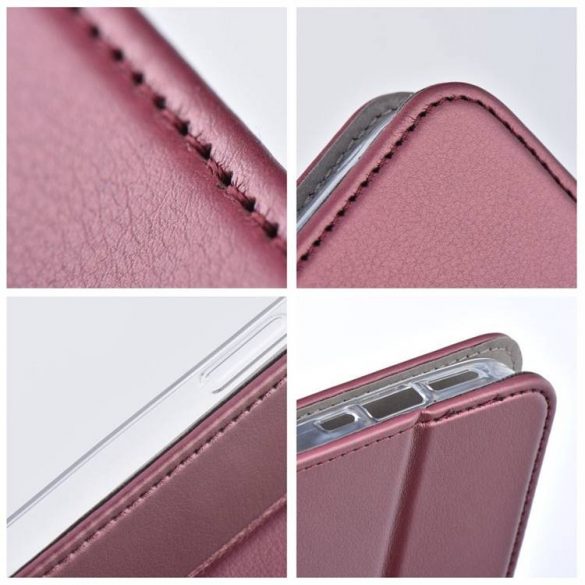 Smart Magneto husă carte pentru SAMSUNG A54 burgundy