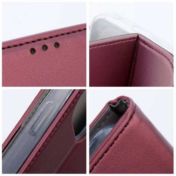 Smart Magneto husă carte pentru SAMSUNG A54 burgundy