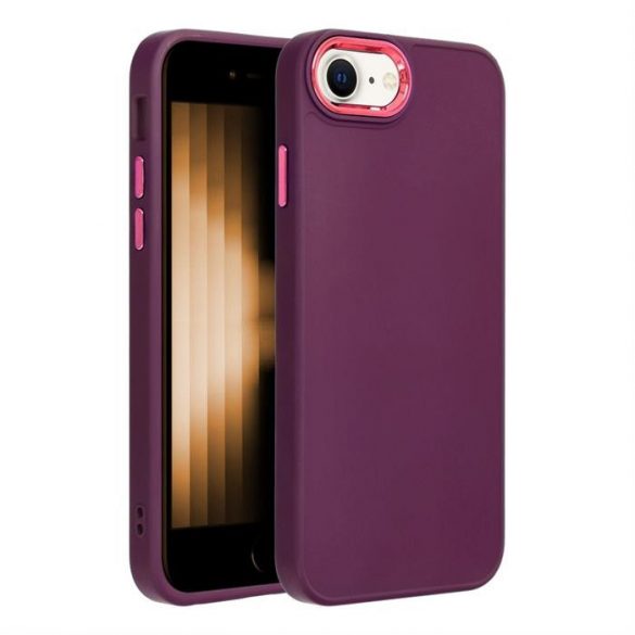 Husă FRAME pentru IPHONE 7 / 8 / SE 2020 / SE 2022 violet