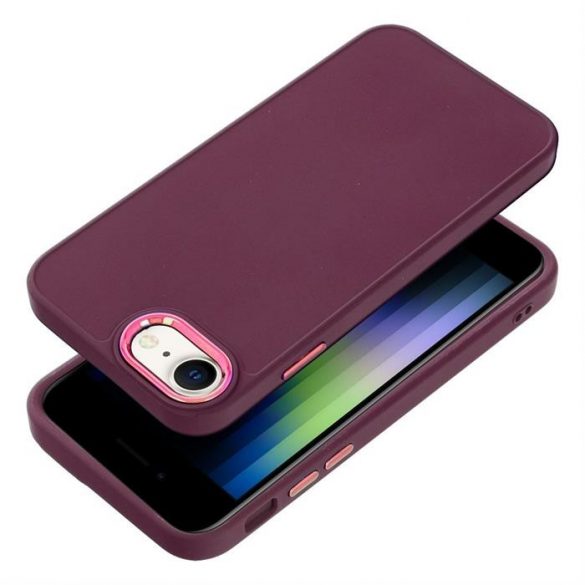 Husă FRAME pentru IPHONE 7 / 8 / SE 2020 / SE 2022 violet