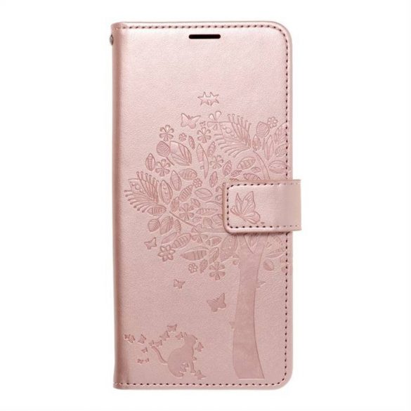 MEZZO Husă carte pentru SAMSUNG A34 5G tree rose gold