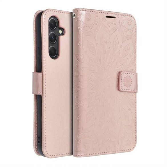 MEZZO Husă carte pentru SAMSUNG A54 5G mandala rose gold