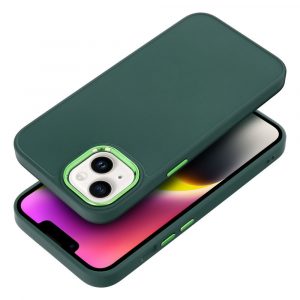 Husa FRAME pentru IPHONE 14 Pro verde