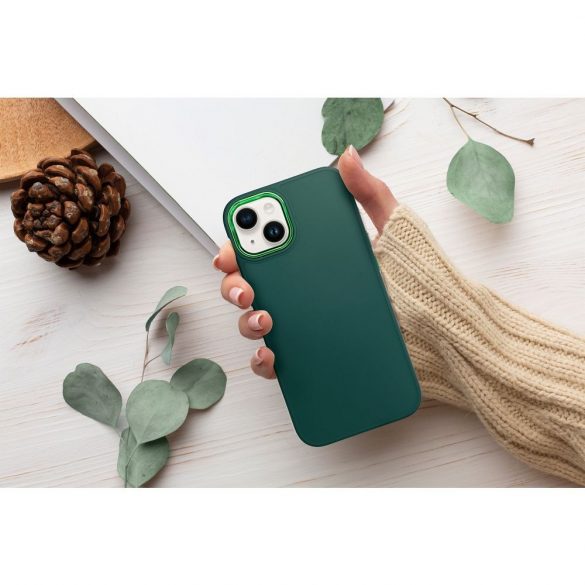 Husa FRAME pentru IPHONE 14 Pro verde