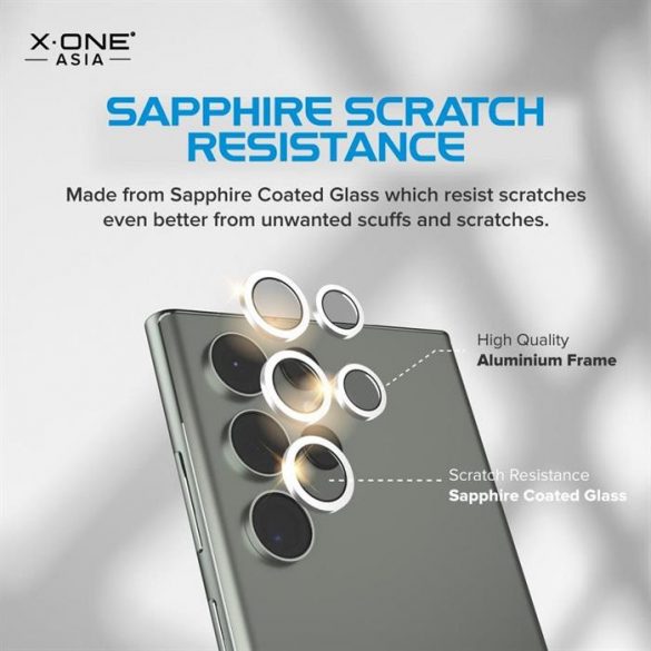 X-ONE Sapphire Camera Armor Pro - pentru Samsung Galaxy S23/S23 Plus