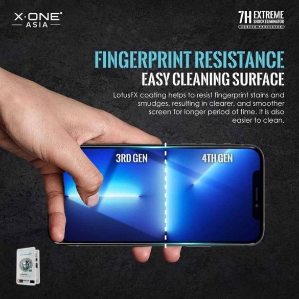 X-ONE Extreme Shock Eliminator a patra generație. - pentru iPhone 13 Pro Max/14 Plus