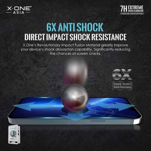 X-ONE Extreme Shock Eliminator a patra generație. - pentru iPhone 13 Pro Max/14 Plus