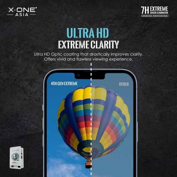 X-ONE Extreme Shock Eliminator a patra generație. - pentru iPhone 13 Pro Max/14 Plus