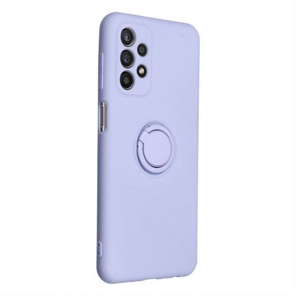 Husă SILICONE RING pentru SAMSUNG Galaxy A34 5G violet