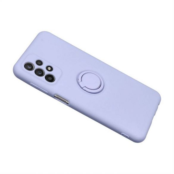 Husă SILICONE RING pentru SAMSUNG Galaxy A34 5G violet