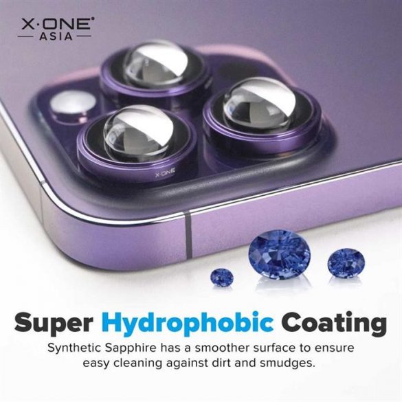 X-ONE Sapphire Camera Armor Pro - pentru iPhone 13 Pro/13 Pro Max