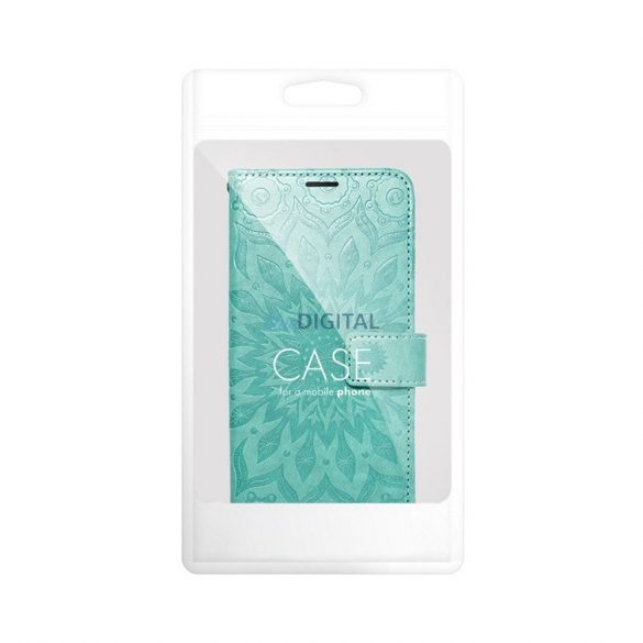 MEZZO Husă carte pentru XIAOMI Redmi NOTE 12 4G verde mandala