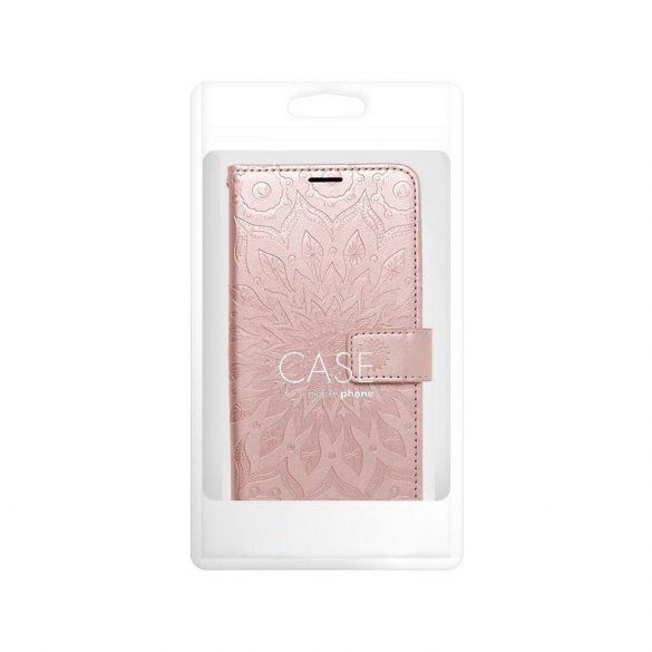 MEZZO Husă carte pentru XIAOMI Redmi NOTE 12 4G mandala rose gold