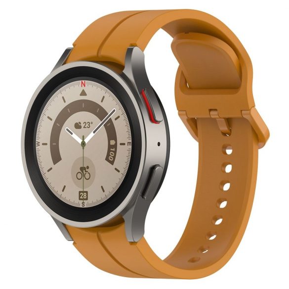 Bratara pentru smartwatch SAMSUNG WATCH 4/5 galben (9)