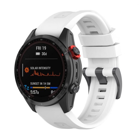 Brățară pentru smartwatch Garmin FENIX 3 / 3HR / 5X / 6X / 6X PRO / 7X / 7X PRO alb (7)