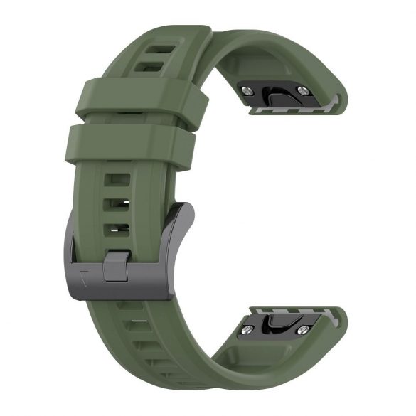 Bratara pentru smartwatch Garmin FENIX 3 / 3HR / 5X / 6X / 6X PRO / 7X / 7X PRO verde inchis (4)