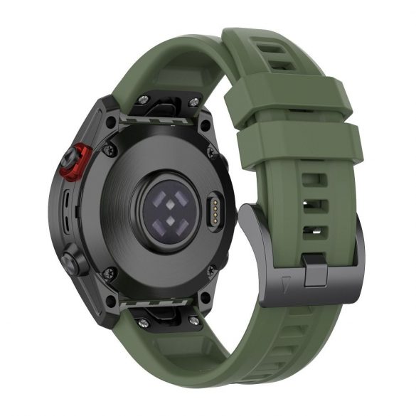 Bratara pentru smartwatch Garmin FENIX 3 / 3HR / 5X / 6X / 6X PRO / 7X / 7X PRO verde inchis (4)