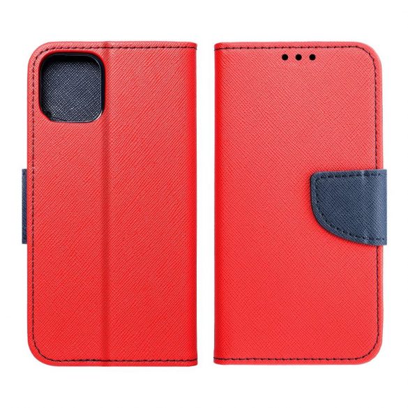 Husă Fancy Husă tip carte pentru XIAOMI Redmi NOTE 12 5G roșu / albastru