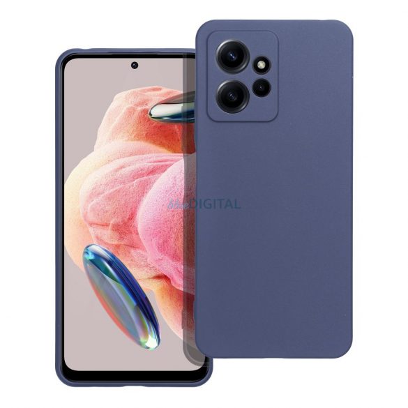 Husă MATT pentru XIAOMI Redmi NOTE 12 4G albastru