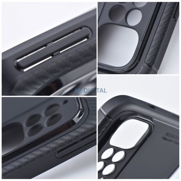 Carcasa CARBON PREMIUM pentru XIAOMI Redmi 12C neagra