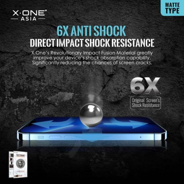 X-ONE Extreme Shock Eliminator a patra generație. (Seria Matte) - pentru iPhone 13 Pro Max/14 Plus