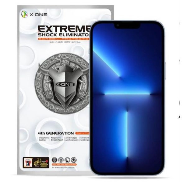 X-ONE Extreme Shock Eliminator a patra generație. (Seria Matte) - pentru iPhone 14 Pro Max/15 Plus