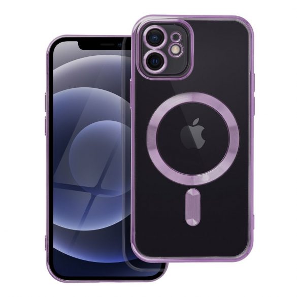 Husă Electro Mag Husă pentru IPHONE 12 violet închis