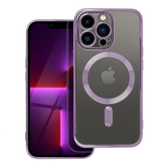 Husa Electro Mag Cover pentru IPHONE 13 PRO violet intens