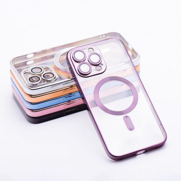 Husa Electro Mag Cover pentru IPHONE 13 PRO violet intens