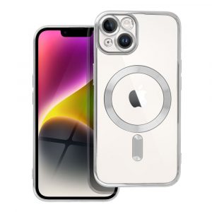 Husă Electro Mag Husă pentru IPHONE 14 argintiu