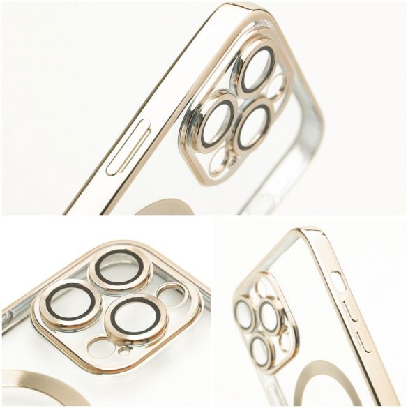 Husa Electro Mag Cover pentru IPHONE 14 PRO gold