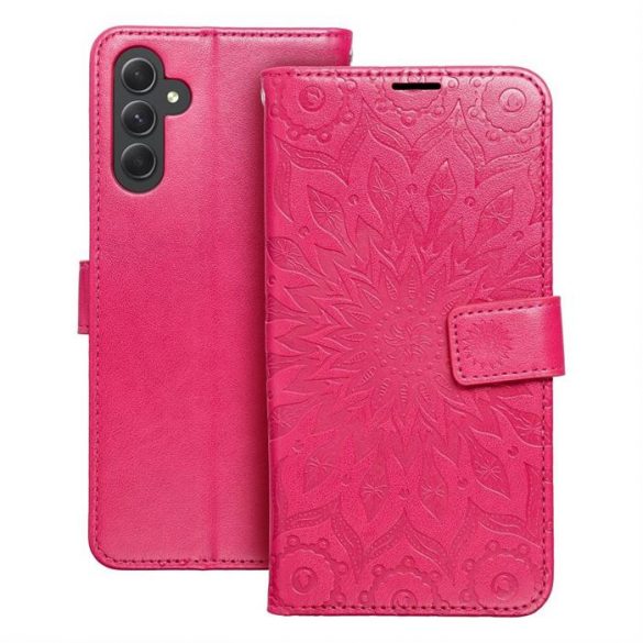 MEZZO Husă carte pentru SAMSUNG A34 5G mandala magenta