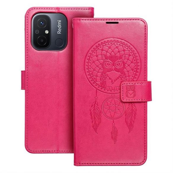 MEZZO Husă carte pentru XIAOMI Redmi 12C dreamcatcher magenta