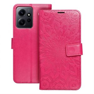 MEZZO Husă carte pentru XIAOMI Redmi NOTE 12 4G mandala magenta