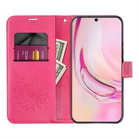 MEZZO Husă carte pentru XIAOMI Redmi NOTE 12 4G mandala magenta