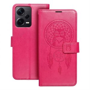 MEZZO Husă carte pentru XIAOMI Redmi NOTE 12 PRO 5G dreamcatcher magenta