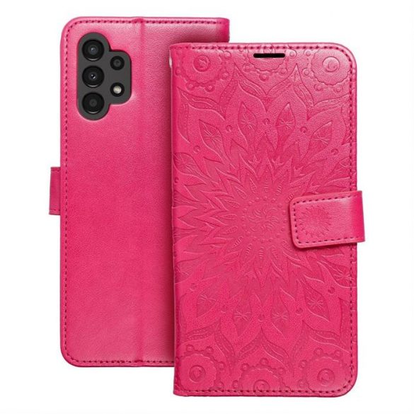 MEZZO Husă carte pentru SAMSUNG A13 4G mandala magenta