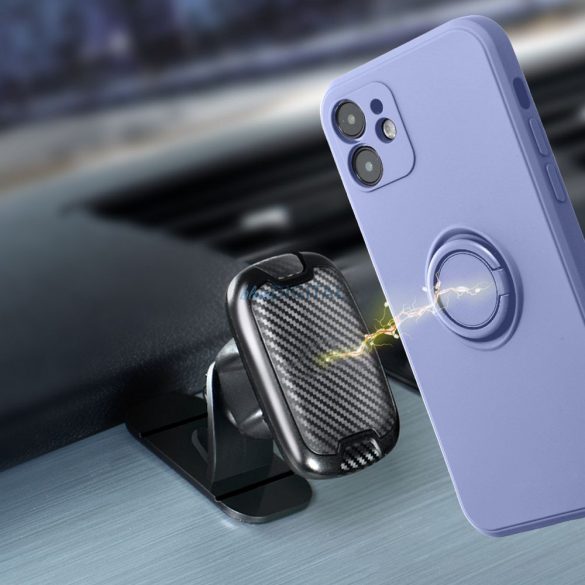 Husă SILICON RING pentru XIAOMI Redmi 12C violet