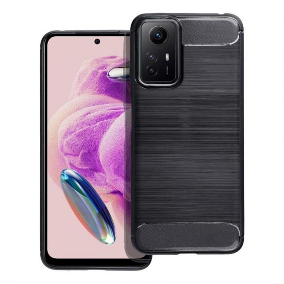 Husă CARBON pentru XIAOMI Redmi NOTE 12S negru