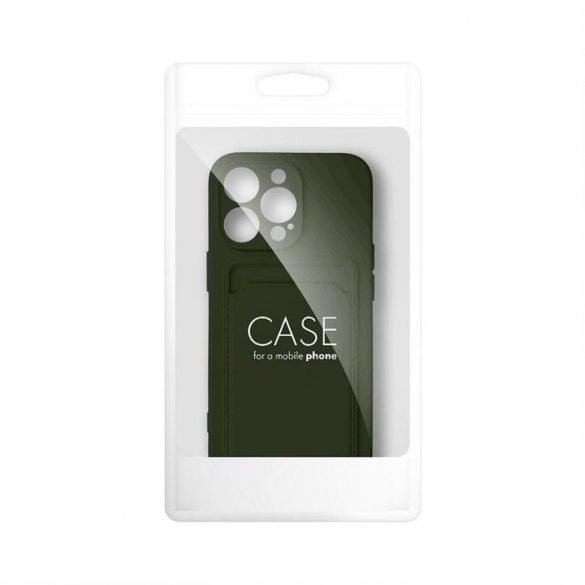 Husa CARD pentru IPHONE 15 verde