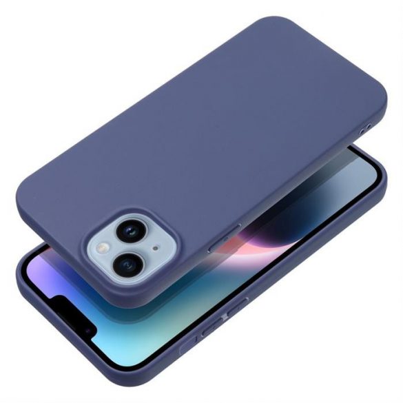 Husa MATT pentru IPHONE 15 Pro albastra